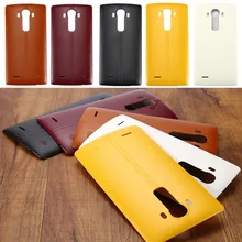 Сменная задняя кожаная Замена батареи задняя дверь корпус крышка панель для LG G4 H815 H810 LS991 US991 VS986 F500