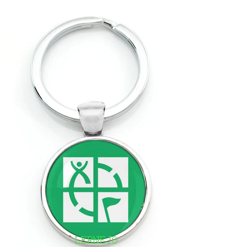 Наружная игра Geocaching символ брелок для ключей Бесплатные действия держать