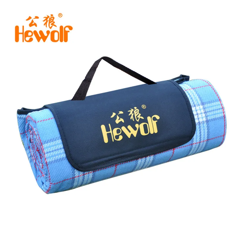 Hewolf Cashmere Picnic Mat waterproof Aluminum Film Tent Sleeping Pad Foldable Beach Camping mat blanket Cushion 195*150cm Hewolf Cashmere Picnic Mat waterproof Aluminum Film Tent Sleeping Pad Foldable Beach Camping mat blanket Cushion 195*150cm