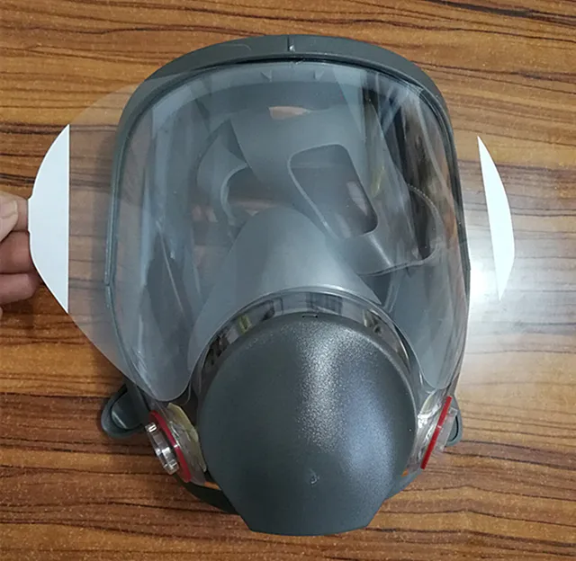 SJL 6885 Protective film use 3M 6800  respirator lens cover -25pcs/pack and 3M 6885 Size efficacy exactly same 5