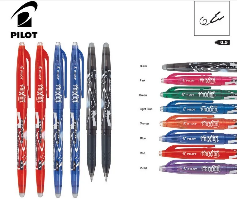 12 Gros Pilot Frixion 0 5 Effacable Stylo 8 Couleurs A Choisir Lfb 20ef Japon Bureau Et Ecole Papeterie Livraison Gratuite Aliexpress