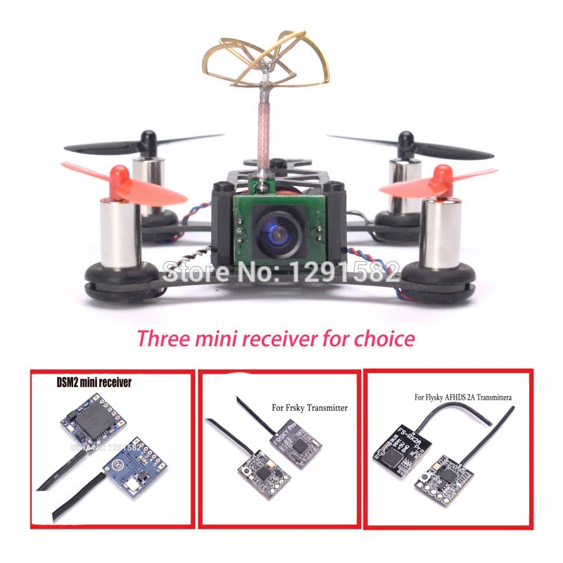 

QX95 95mm carbon fiber mini Quadcopter Frame 8520 8.5*20 Motor F3 EVO V2.0 Frsky Flysky DSM2 Mini Receiver PPM SBUS Output