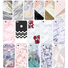 64G розовый синий Чернила мрамор чехол для huawei P8 Lite мягкий чехол из силикона и ТПУ узор для huawei P8 Lite чехол для телефона сумки