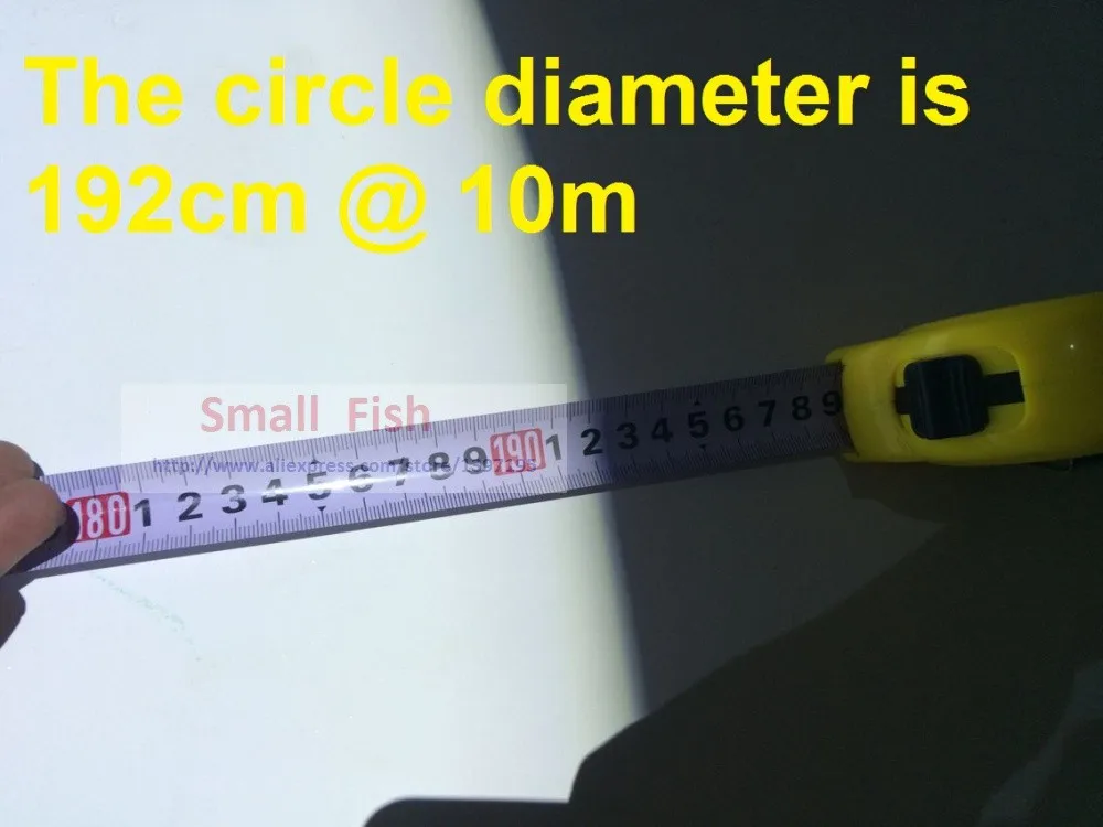 THE SPOT SIZE OF 10 METRE(1)