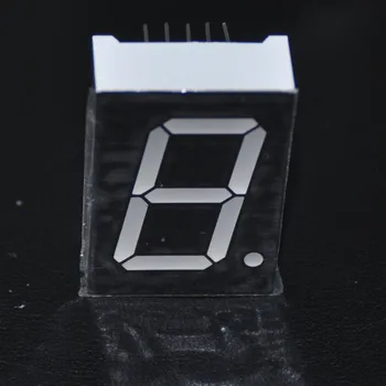 

5pcs 7Segments 1inch LED Display CC 1-Bit 4V 1Digital Sign Panel Digit RED LED Displays Tube 7-Segment LED Module Anode Cathode
