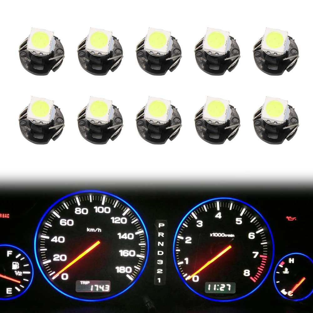 T4.2 1SMD 5050 Led Car Dashboard Light Instrument Wedge Gauge Reading