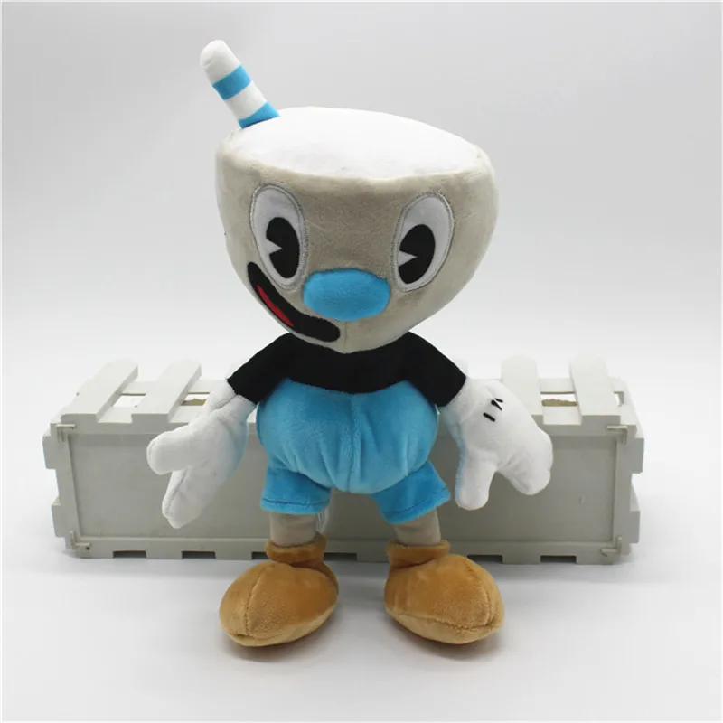 Cuphead игрушка плюшевая игра Cuphead Chalice Mugman BOSS King Dice Ms. Chalice Puphead figura kawaii кукла 25-36cmfor подарок