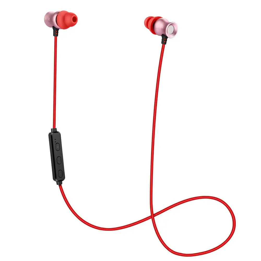 IPUDIS магнитные Bluetooth наушники спортивные беспроводные металлические вкладыши