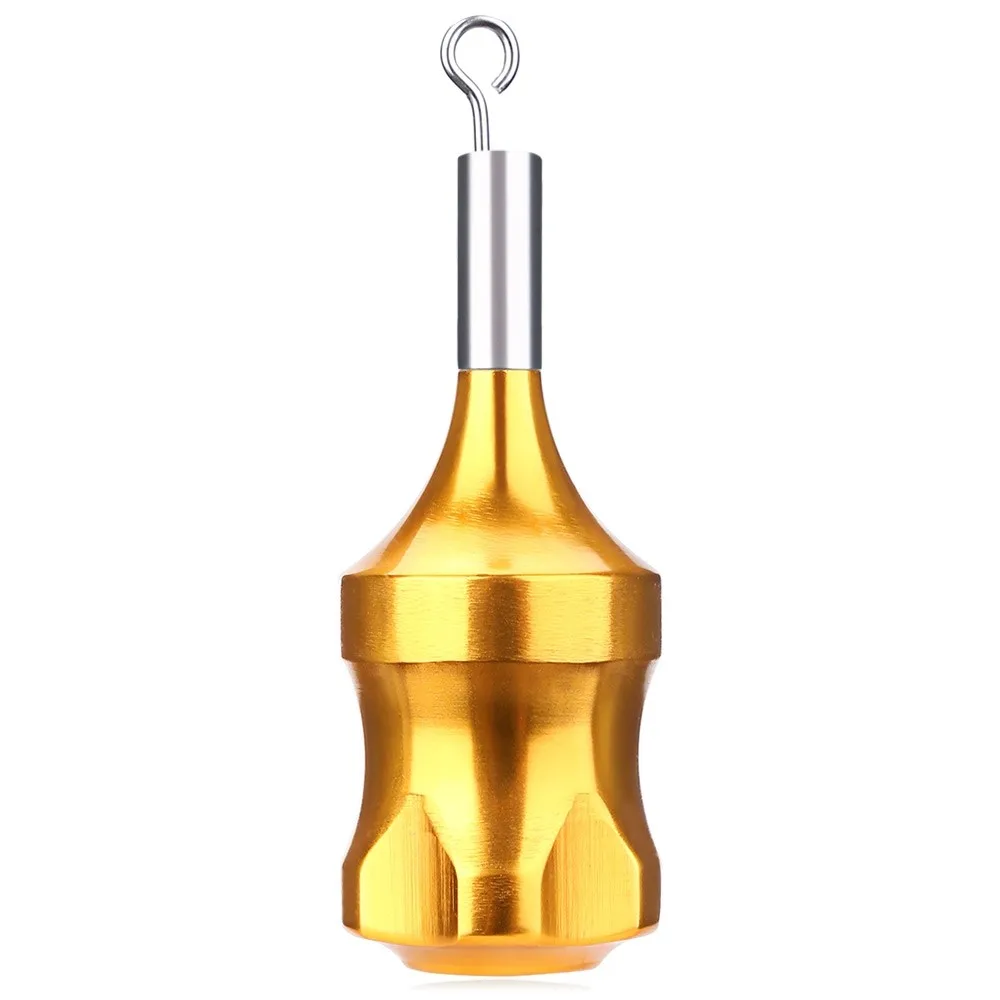 

Short Aluminum Alloy Carved Arched Short Aluminum Alloy Tattoo Machine Cartridge Grip Tube For Motor Gun Handle Gun Tube1