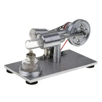 

Stirling Engine Motor Model DIY Assembly Physics Experiment Model Teaching Aid Science Learning Educational Toys for Children