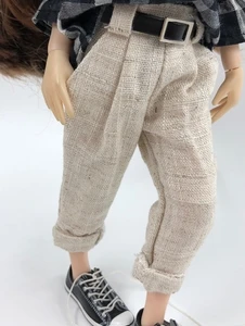 Новая повседневная стильная одежда штаны для отдыха клетчатая рубашка для Blyth azone s 1/6 аксессуары для кукол Одежда для кукол - Цвет: pants