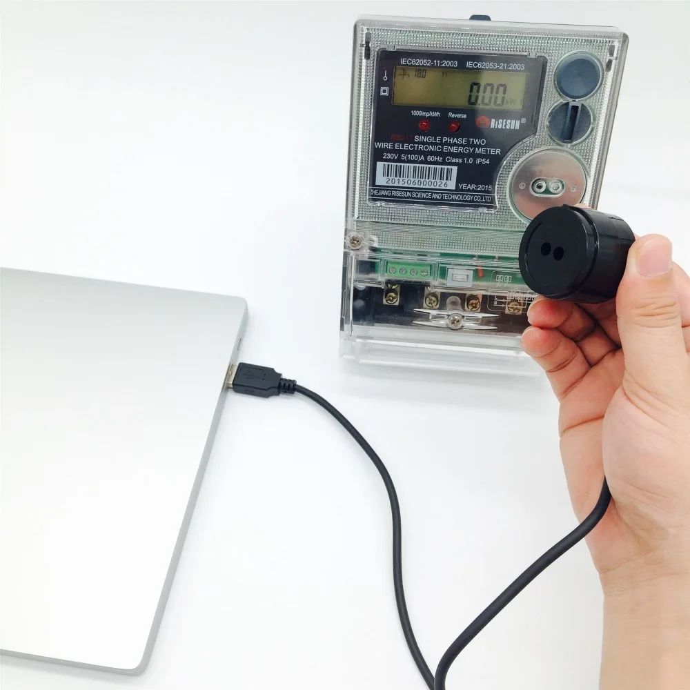 RJ OPUSB IEC черный Цвет 2 м Длина кабель IEC1107 протокол электросчетчиков чтения