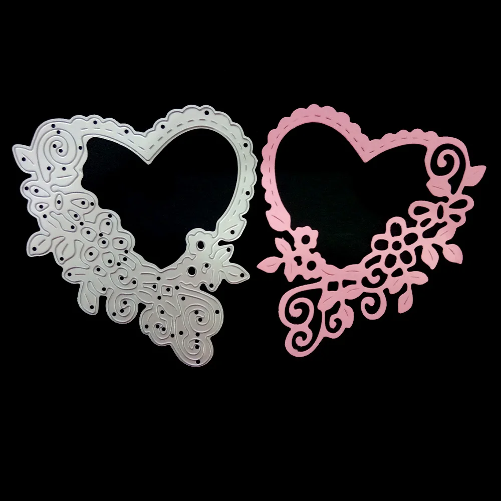 Metal Cutting Dies Stencils Heart for DIY Scrapbooking/photo album Decorative Embossing Paper Cards | Дом и сад