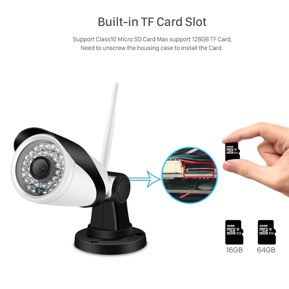 2MP 1MP Yoosee IP Wifi камера 1080P 960P 720P ONVIF Беспроводная Проводная P2P CCTV цилиндрическая