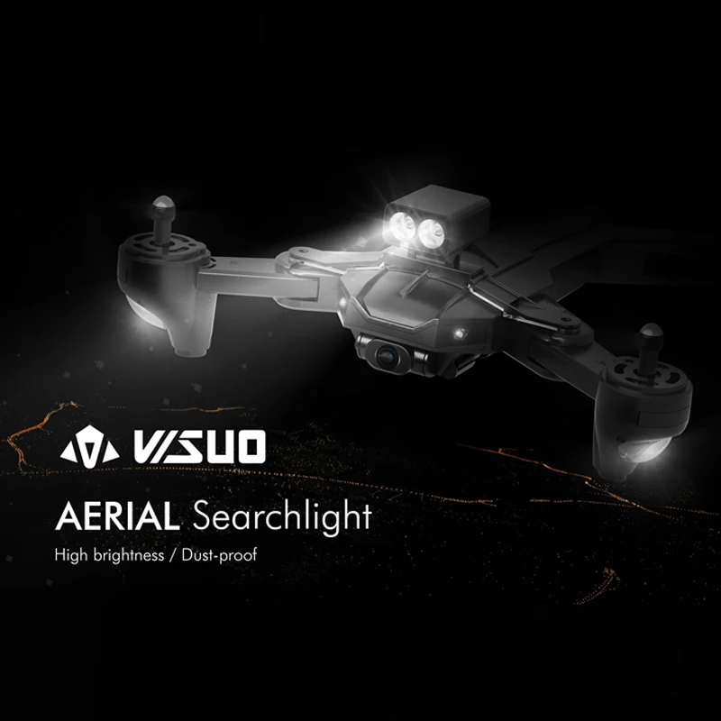 Складной Дрон VISUO XS812 Профессиональный GPS 5G WiFi FPV с камерой 2 МП 5 оптический поток