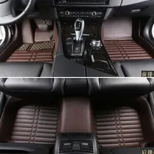 Myfmate новые индивидуальные автомобильные коврики кожаные Коврики для ног коврик в автомобиль для CC Passat jetta Polo, beetle Soul Cerato ix35 аксессуары