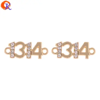 

Cordial Design 100Pcs 7*18MM Jewelry Accessories/Bracelet Connectors/DIY Earrings Making/Number Shape/Hand Made/Earring Findings