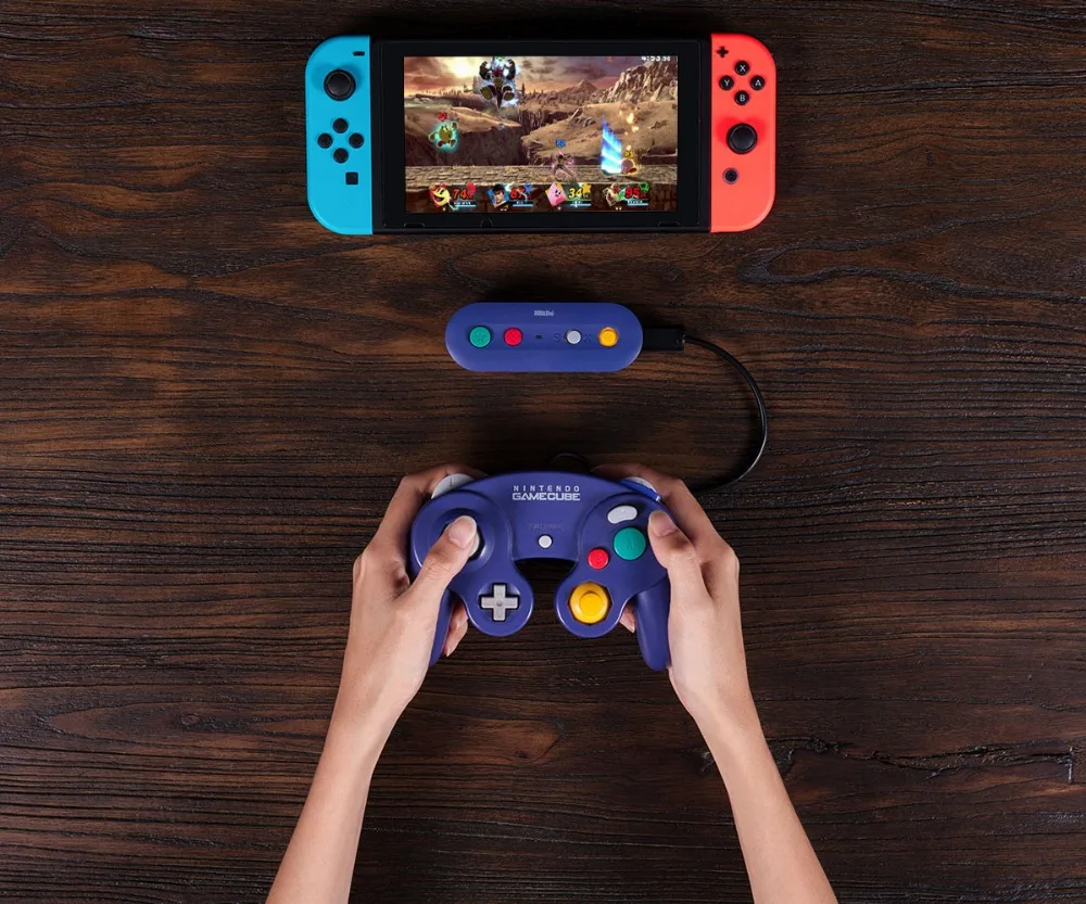 50 шт./лот игровые аксессуары 8bitdo GBros беспроводной адаптер для NES SNES SF C Classic Edition NS