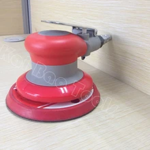 5 дюймов воздушная случайная орбитальная шлифовальная машина с 3 м Тип средства ухода за кожей пневматические Мощность инструмент для полировки воздух двойного действия ладони шлифовальный станок без использования вакуума полировка