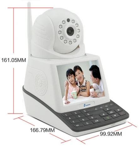 New!!! Indoor Security Baby Monitor Ip Camera Wireless Wifi Alarm IP Camera Video gsm Alarm