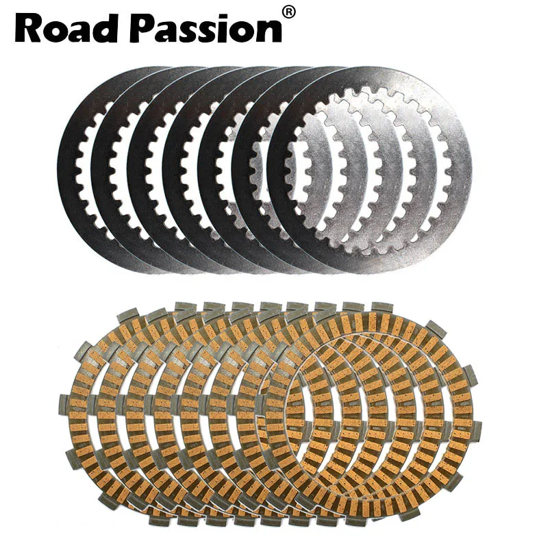 Road Passion Motorcycle Clutch Friction & Steel Plates Kit For YAMAHA