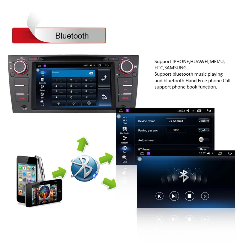 Flash Deal 7 Inch Quad Core 1024*600 Android 8.1 Car Stereo Radio GPS Navigation For BMW E90 2004~2012 GPS Capacitive Touch Screen Radio 8