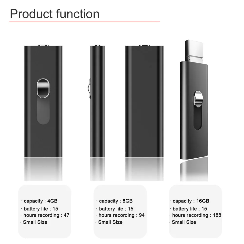 4GB 8GB 16GB Metal Digital Voice Recorder Activated USB Pen drive voice recorder with two Slots for PC for Android Smartphone 4GB 8GB 16GB Metal Digital Voice Recorder Activated USB Pen drive voice recorder with two Slots for PC for Android Smartphone