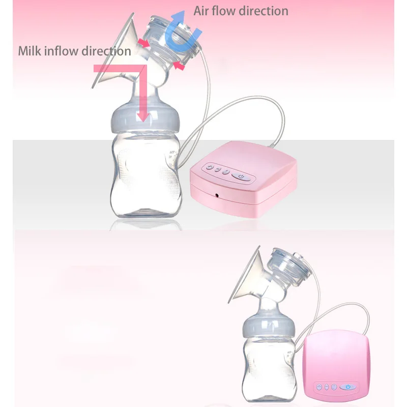Интеллектуальный автоматический Электрический молокоотсос всасывающий молочный насос для кормления грудью USB Электрический молокоотсос