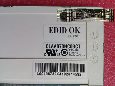 

DHL/EMS 5*NEW LCD Screen Display CLAA070NC0BCT CLAA070NCOBCT -F4