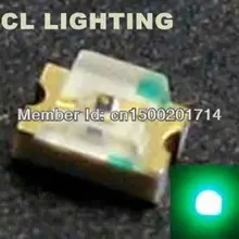 С фабрики зеленый 0805 LED SMD лампа излучающие диоды 505-530nm 3,0-3,5 V(CE& Rosh
