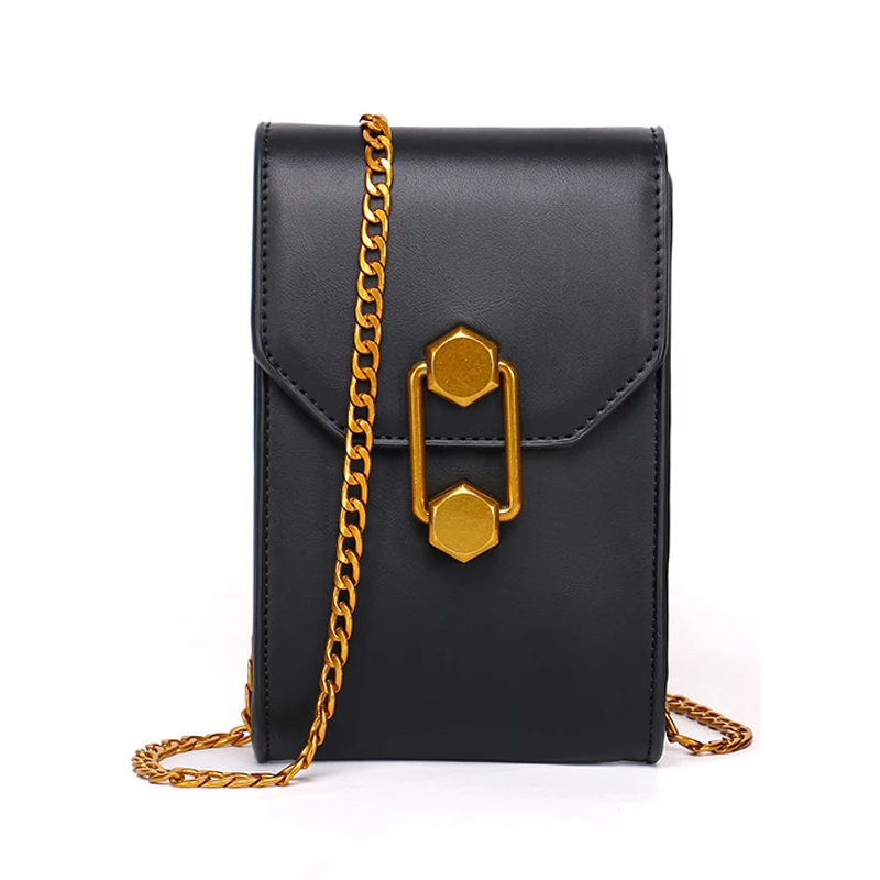 

Elegant Women Fashion Small Shoulder Bag New Flap Solid Hasp Phone Case Summer Mini Bags Female Bolsa Sac