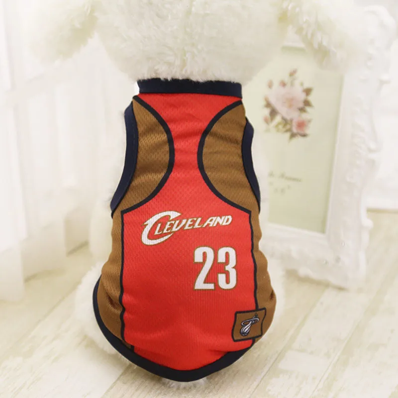 KIMHOME-PET-Cheap-Dog-Clothes-With-Free-Shipping-Mesh-Cute-Dog-Vest-4-Teams-NBA-Jersey (4)
