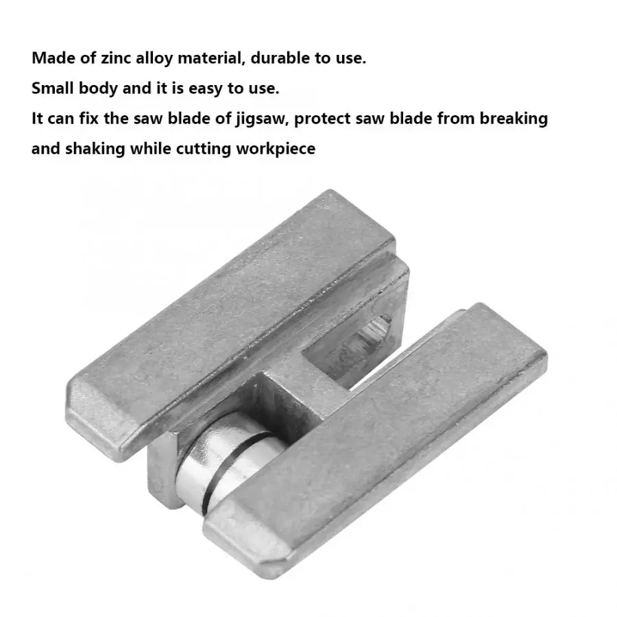 Детали электроинструмента B001-2 прессованный блок из цинкового сплава для фиксации лобзика, деревообрабатывающего аксессуара, детали домашнего инструмента