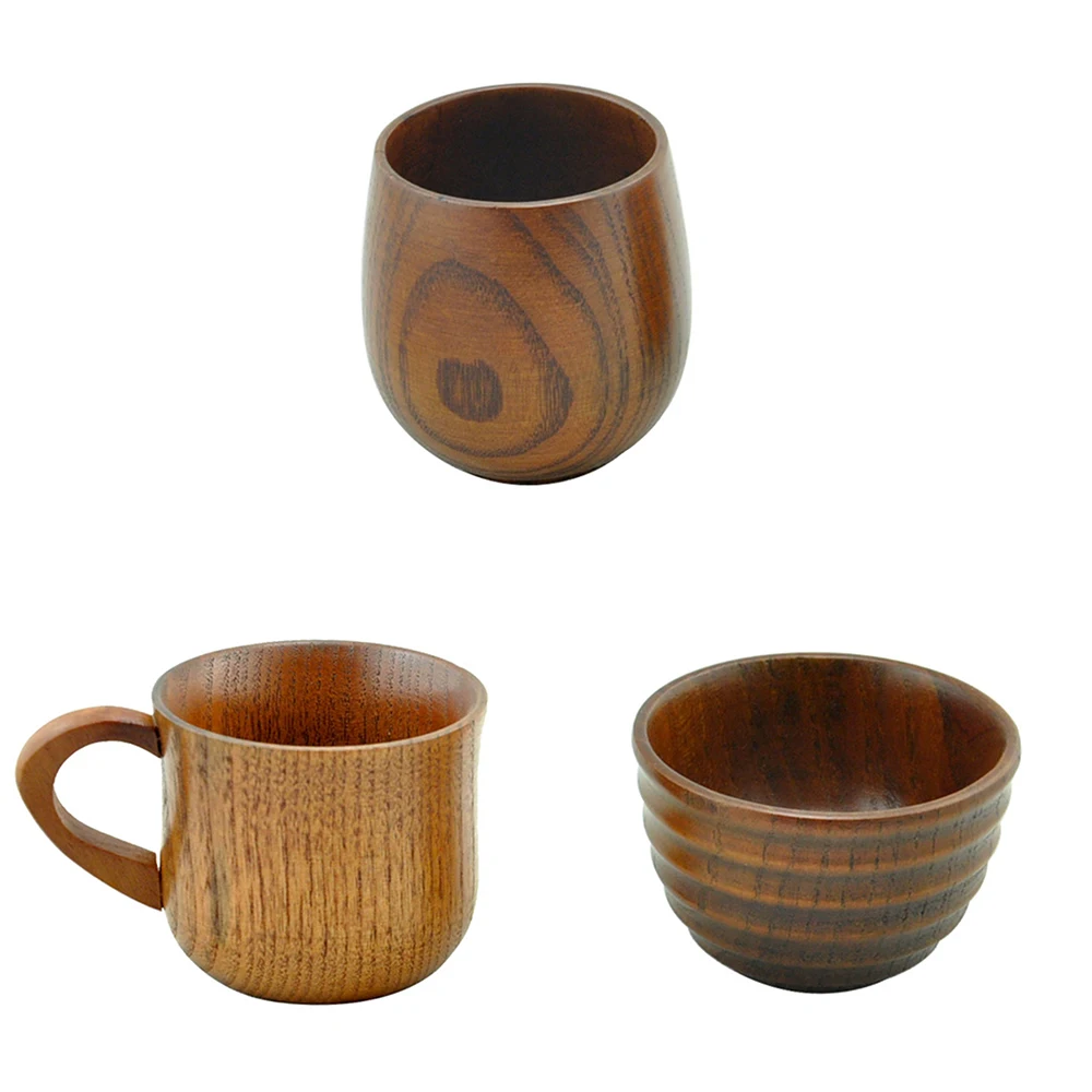Buy Vintage Wooden Coffee Beer Wooden Cup Wooden Craft