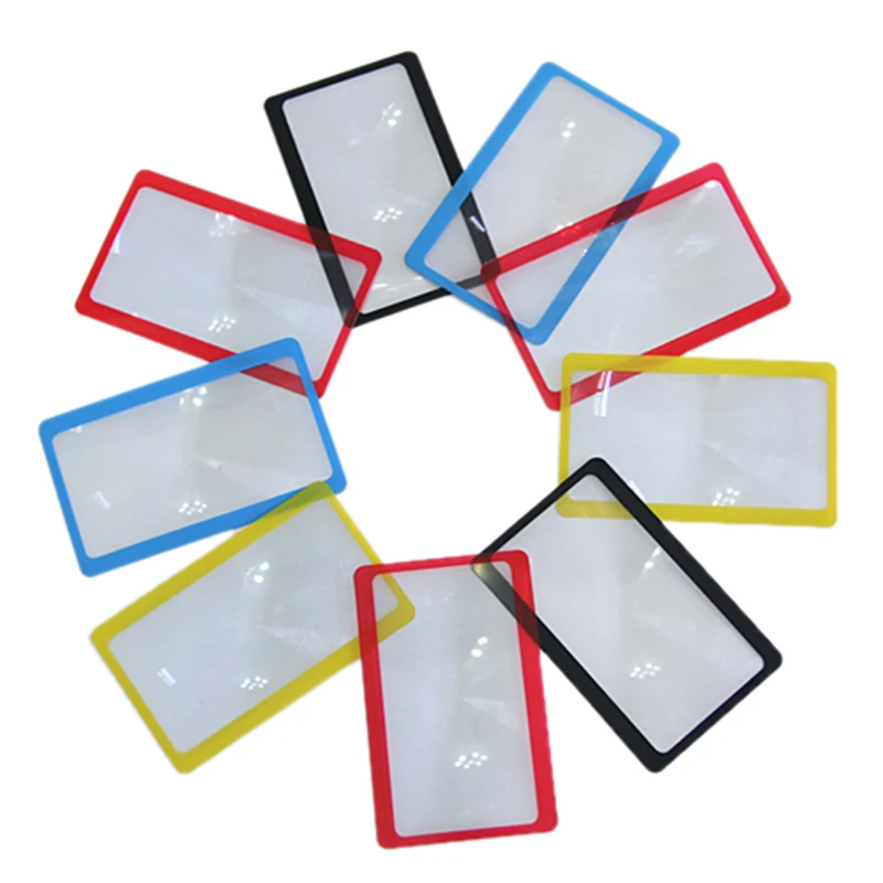 

5 Pieces / Lot New Full Page Reading Aid Lens Magnifier Sheet Magnifying Glass