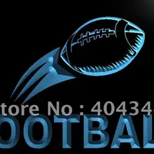 LB576-футбольная витрина тренировочный бар светодиодный неоновый свет знак