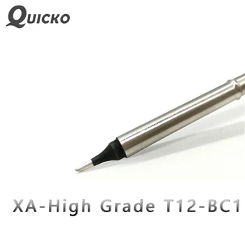 

QUICKO XA High-grade T12-BC1 soldering Tip/very small horseshoe-shaped T12 Welding head use for HAKKO T12 9501 handle soldering
