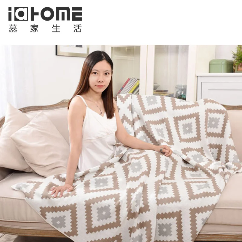 Plaids Throw Blanket,knitted blankets for bedding room,TV blankets for room serves,i home