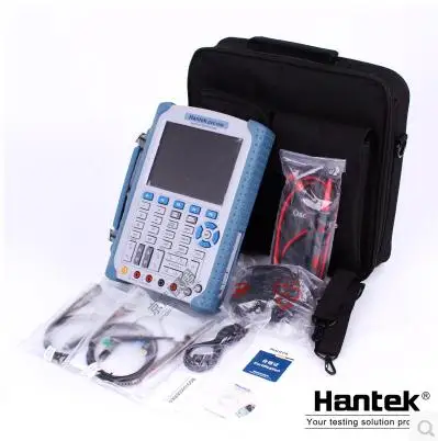 

Hantek DSO1200 Portable Handheld Oscilloscope Scopemeter USB DMM 200MHz 5.7" 2Ch