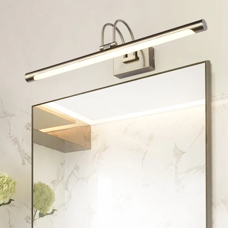 LYFS 42CM Bronze Bathroom Led Mirror Light Wall Mounted LED Bathroom Vanity Make-up Wall Lights Mirror Front Lamp 85-220V LYFS 42CM Bronze Bathroom Led Mirror Light Wall Mounted LED Bathroom Vanity Make-up Wall Lights Mirror Front Lamp 85-220V
