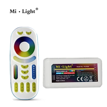 

Mi Light 2.4G Mi Light RGB+CCT Led Remote Controller and 2.4G RGBWW LED Controller for Led Strip Bulb Downlight