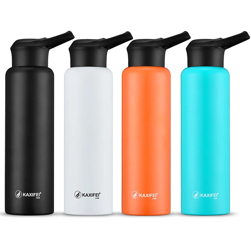 

ANJIALT 750ml Outdoor Sport Thermos Stainless Steel 304 Vacuum Flask Cup Bicycle Insulation Kettle Portable Termos Bottle Termo