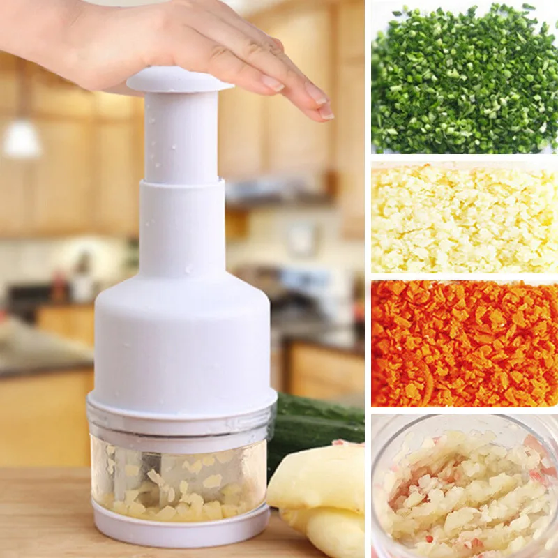 

Multifunction Stainless Steel Hand-Pressing Chopper Cut Pats Tools Ginger Garlic Chopping Machine Cutting Onion Shredder U3