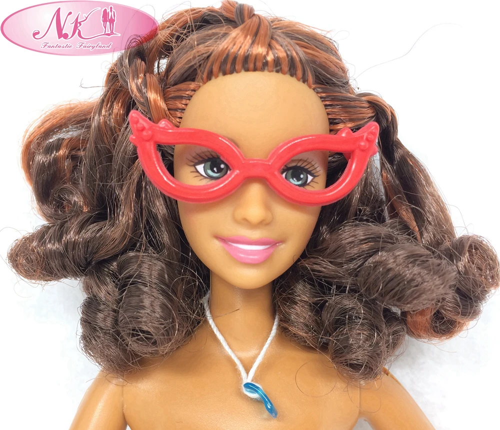 Аксессуары для кукол NK 4 шт./компл. различные пластиковые очки Monster High кукольный