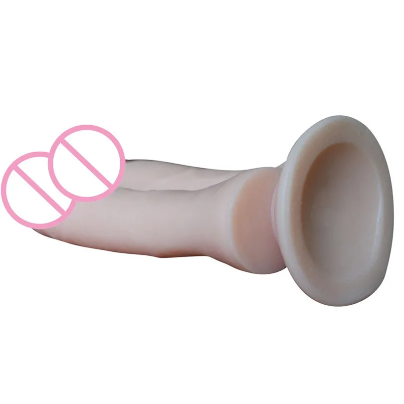 Large Dildos Female Massager Dildo Female Hand-Free Double Headed Dildo Device With Simulated Penile Sucker Sex Toy (3)