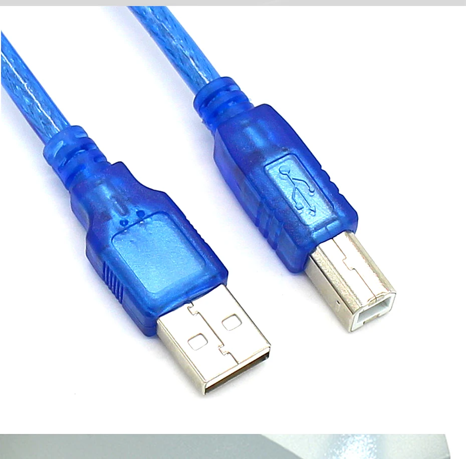 USB 2,0 Удлинительный кабель для печати тип А-В папа-папа Удлиненный кабель для принтера 1,5 м 3 м 5 м 10 м Синхронизация данных сканер для принтера HDD