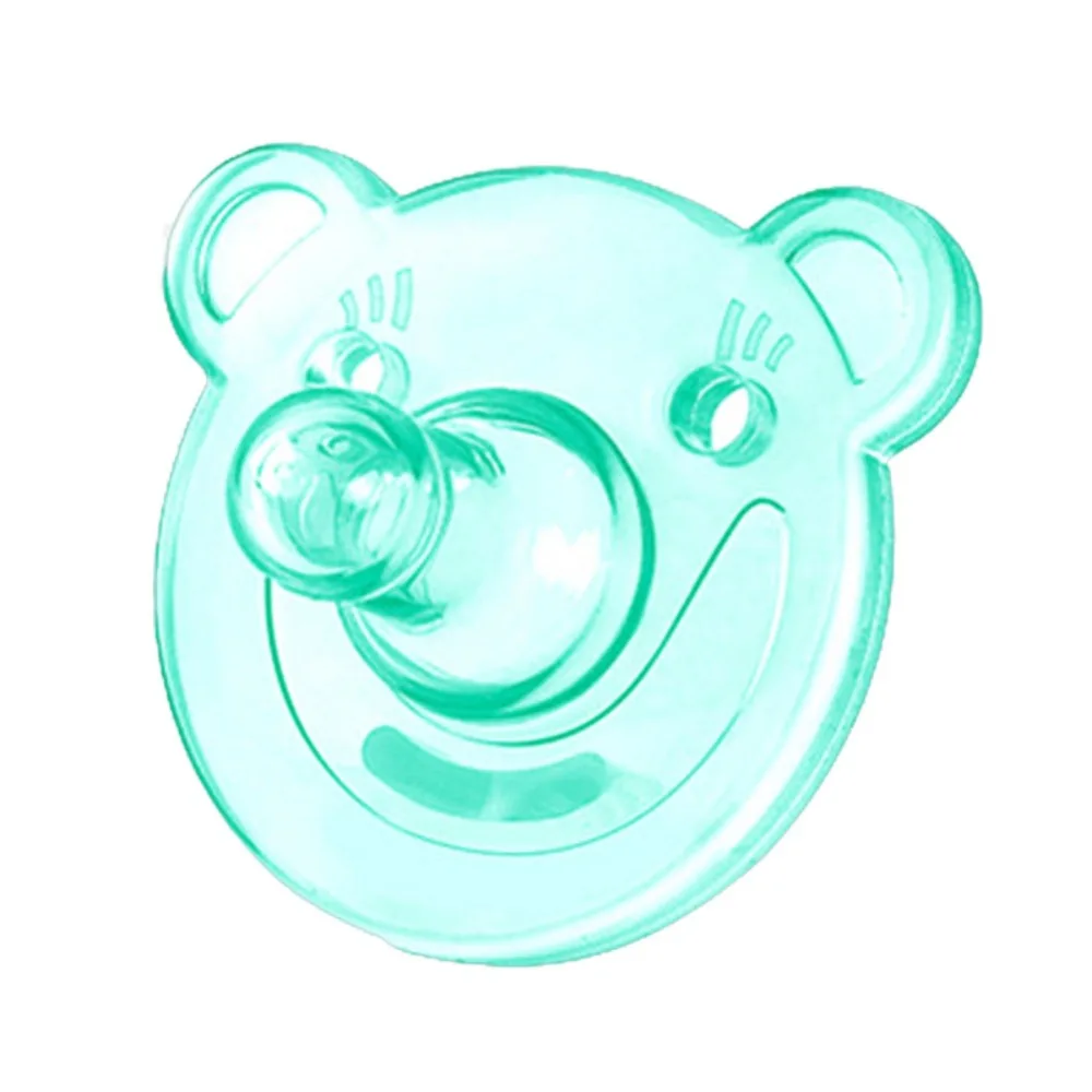 

Newborn Baby Pacifier Soft Silicone Thumb Round Infant Nipple Orthodontic Pacifier Sleep Soother Teether Care Orthodontic