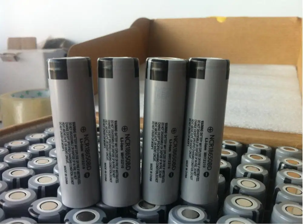 

Wholesale New Original Battery For Panasonic 18650 NCR18650BD 3.7V 3200mAh 10A discharge Li-Ion Batteries For e-cigarette