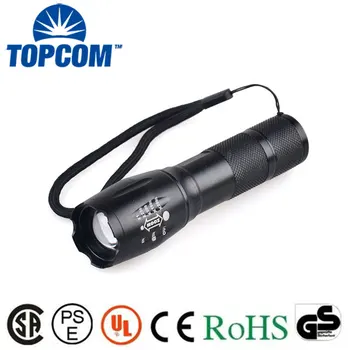

TopCom High Power 3800LM T6 XPE 5 Modes Tactical LED Flashlight Torch G700 Flashlight Torch Lanterna Zoomable