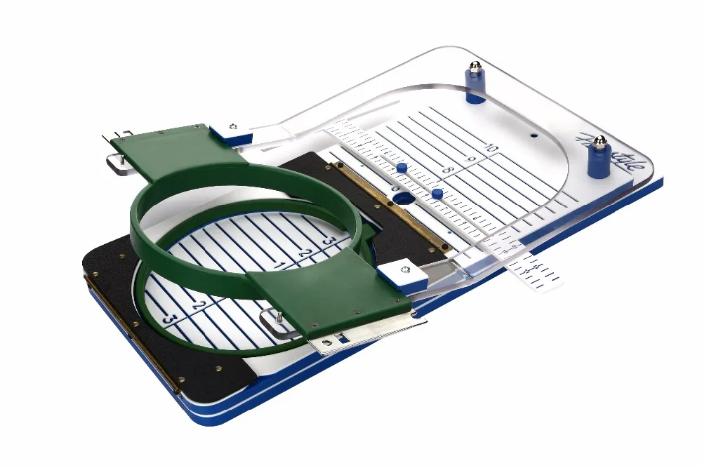 

Tajima SWF Happy Hoop Talent R18cm fixture Kit included R18cm Fixture and Freestyle Arm and TSquare Pocket Ali gnment Guide